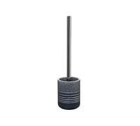 Brosse WC en polyresine coloris gris --