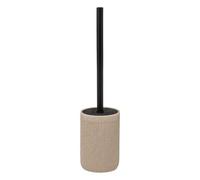 Brosse WC et pot, coloris lin, 5Five Onyx