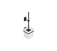 Brosse WC Giese Gifix 21, modèle mural 21074-14, 2 points de fixation, noir mat