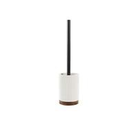 - Brosse WC Hamilton effet pierre et acacia - Blanc - Hamilton Douceur d'intérieur