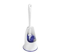 Maximex Ensemble WC Hygiène Wenko – Lila, brosse de bordure et porte-brosse autonettoyante