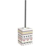 Brosse WC Imprimée "Esteban" 41cm Blanc Blanc G