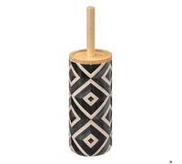Brosse WC noir et beige ""Canvas"" - 5 five simply smart