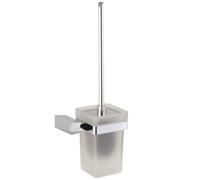 Brosse WC PaulGurkes en acier inoxydable avec design angulaire