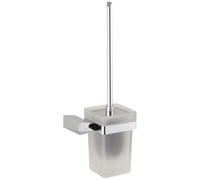 Brosse WC PaulGurkes en acier inoxydable avec design angulaire