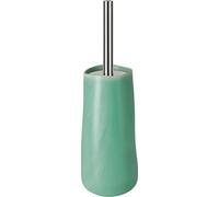 Brosse WC Spirella Sina en faïence 12,4 x 39,7 cm - Vert