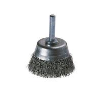 Brosse Wolfcraft métallique soucoupe diamètre 80 mm