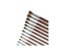 Brosses À Poils De Poney Bout Rond Série 9124 Taille 3b Paquet De 12 Pièces