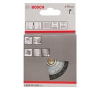 Brosses circulaires 75 mm, 0,3 mm, 4500 U/ min, 16 mm 1pc