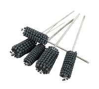 Brosses de rodage flexibles en carbure silicium Boule Abrasive grain 120 Dia8 ~ 110mm, brosse d'ébavurage, trou intérieur, tuyau de meulage, Tube de polissage, 1 pièce(Dia105x260mm P120)