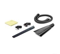 Brosses Douces et Dures pour Intérieur pour voiture pour karcher | Tuyau extension 1,5m, buse longue, 6 outils essentiels, compatible pour karcher, nettoyage profond