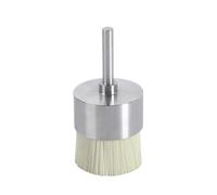 Brosses métalliques pour perceuse, FilRoueCoupeBrosse AbrasiveNylonExtrémitéBrosse CarboneAcier Grain180600 5-42mm MétalPierreÉbavurage(Grit320 Diameter42mm)