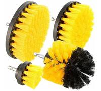 Brosses pour perceuse et visseuse - AGT - 4 modèles - PP et acier inoxydable