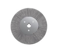 Brosses rondes en fil d'acier de 75 à 300 mm for meuleuse d'établi, outil abrasif d'ébavurage, adaptateur polissage antirouille wanglan
