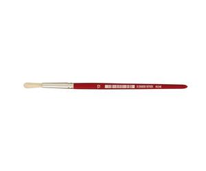 Brosses rondes en soie n° 12 - Lot de 10