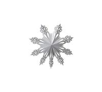 Broste Copenhagen 70080239 Flocon de Neige en Papier Argenté 15 cm