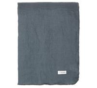 Broste Copenhagen Nappe Gracie - bleu pétrole - 200 x 160 cm