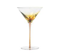 Broste Copenhagen Amber verre à martini 20 cl