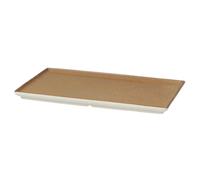 Broste Copenhagen Assiette Eli 15x26 cm Caramel brown