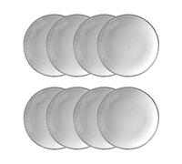 Broste Copenhagen Assiette Nordic Sand Ø20 cm lot de 8
