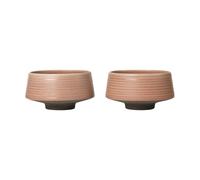 Broste Copenhagen Bol Miko Ø14 cm lot de 2 Dusty pink