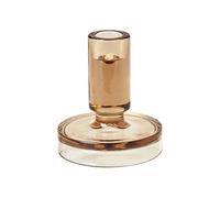 broste Copenhagen Bougeoir Petra en verre de couleur Indian Tan, dimensions : 10 x 11 cm, 14498104