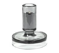 Broste Copenhagen Bougeoir Petra smoked pearl dark grey 11 cm