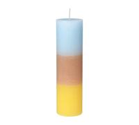 Broste Copenhagen Bougie bloc Rainbow 25 cm Pineapple cloud