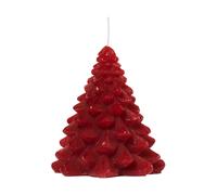 Broste Copenhagen Bougie Granny Christmas tree Ø9 x 10 cm Burgundy