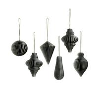 Broste Copenhagen Décoration de Noël Christmas mix Lot de 6 Thyme