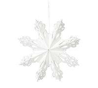 Broste Copenhagen Décoration de Noël Snowflake White Ø15 cm