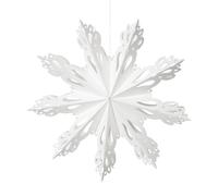 Broste Copenhagen Décoration de Noël Snowflake White Ø30 cm