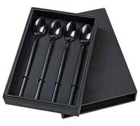 Broste Copenhagen, ensemble de longues cuillères Tvis, couleur noire