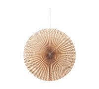 Broste Copenhagen Étoile de l'avent rosace Stella L Ø60 cm Natural-forest green