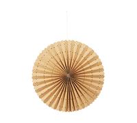Broste Copenhagen Étoile de l'avent rosace Stella M Ø43 cm Harvest gold-natural