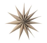 Broste Copenhagen Étoile de Noël Venok 40 cm gris chaud