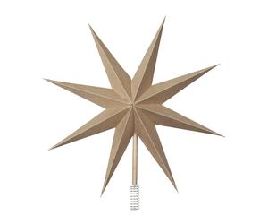 Broste Copenhagen Étoile de sapin Ø30 cm Natural brown
