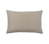 Broste Copenhagen Housse de coussin Karen Light beige-black. 40x60 cm