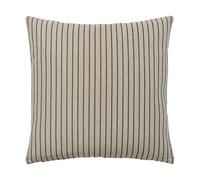 Broste Copenhagen Housse de coussin Karen Light beige-black. 50x50 cm