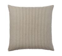 Broste Copenhagen Housse de coussin Karen Light beige-black. 60x60 cm