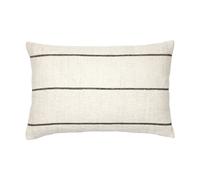 Broste Copenhagen Housse de coussin Sigrid 40x60 cm Light beige-black