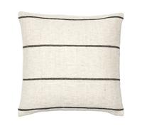 Broste Copenhagen Housse de coussin Sigrid 50x50 cm Light beige-black