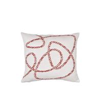 Broste Copenhagen Housses de coussins KNUD in Marron 50x50 cm