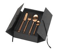 Broste Copenhagen Hune couverts 16 pcs Copper hammered