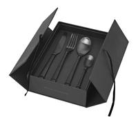 Broste Copenhagen Hune couverts 16 pcs titane noir mat