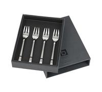Broste Copenhagen Hune fourchette à gâteau lot de 4 Brushed satin