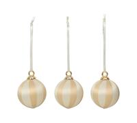Broste Copenhagen Joy boule de Noël Off White-Beige