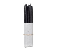 Broste Copenhagen Lot de 10 bougies anciennes trempées Broste Copenhagen Simply black