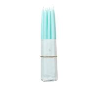 Broste Copenhagen Lot de 10 bougies anciennes trempées Broste Copenhagen Vert menthe