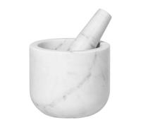 Broste Copenhagen Mortier Marina marbre Blanc